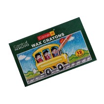 KOKUYO CAMLIN WAX CRAYONS 12 ASSORTED